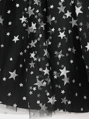 Mango Black Tulle Star Skirt - Image 6 of 6