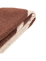 Gallery Home Brown Mira Abstract Throw - Image 6 of 6