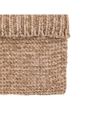Gallery Home Taupe Deco Luxe Chunky Throw - Image 5 of 6