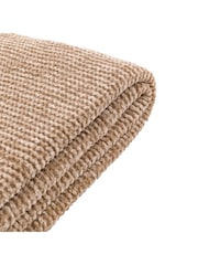 Gallery Home Taupe Deco Luxe Chunky Throw - Image 6 of 6