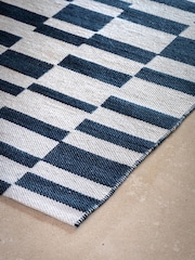 Gallery Home Blue Preston Jacquard Rug - Image 2 of 5