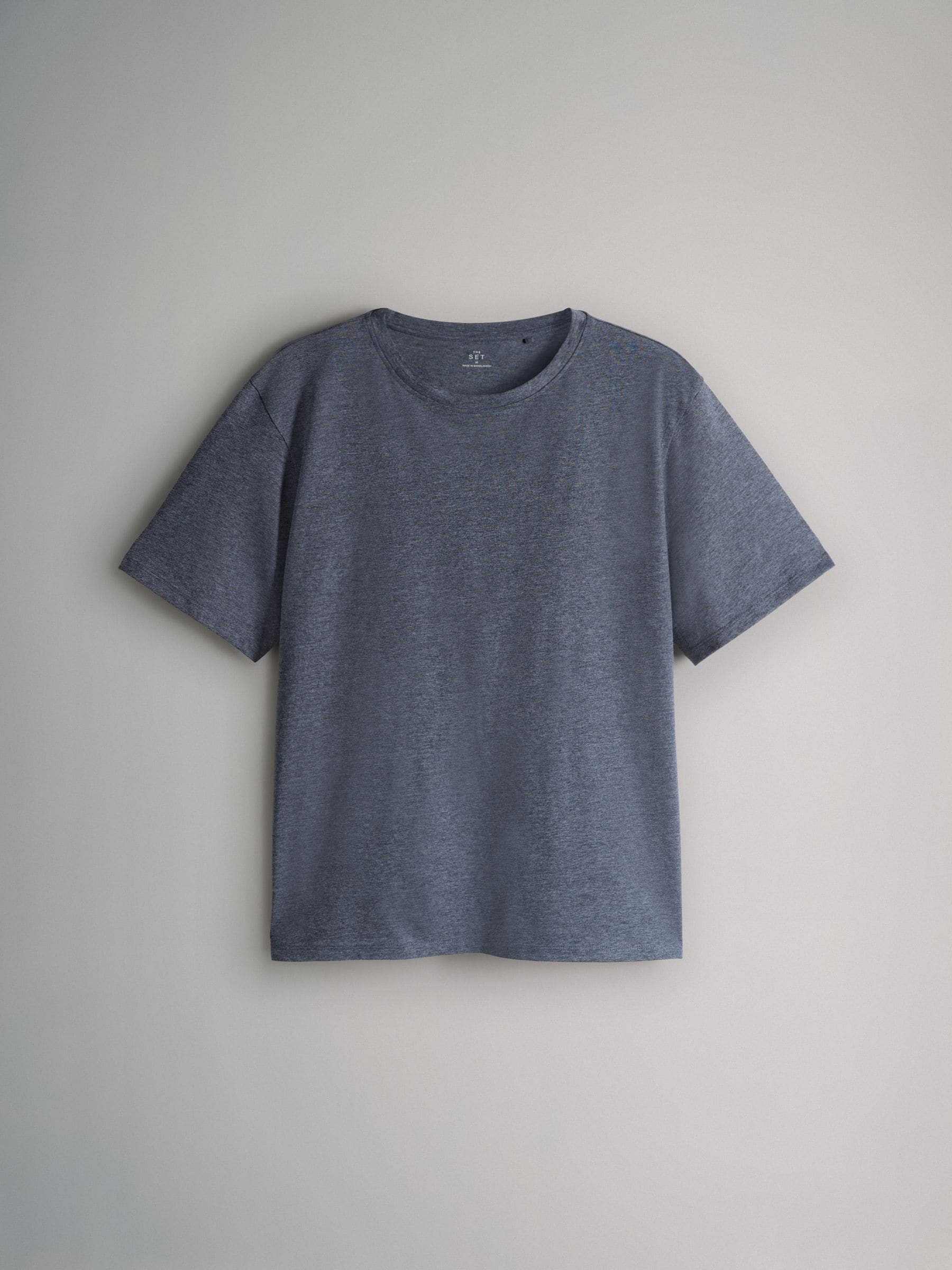 Buy The Set 7 Pack Essential Lightweight T-Shirts Navy/Blue/Pink