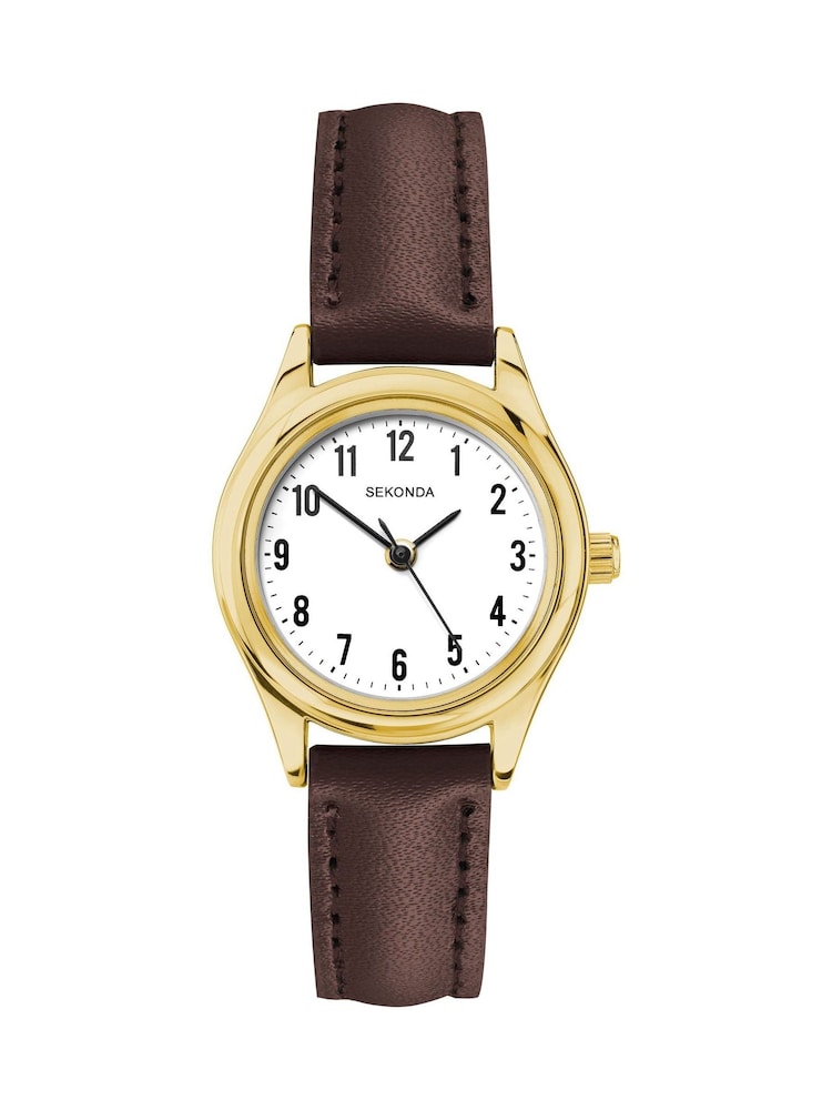 Sekonda Evans 25mm Womens Round Analogue Watch with Grey Strap - Image 1 of 6