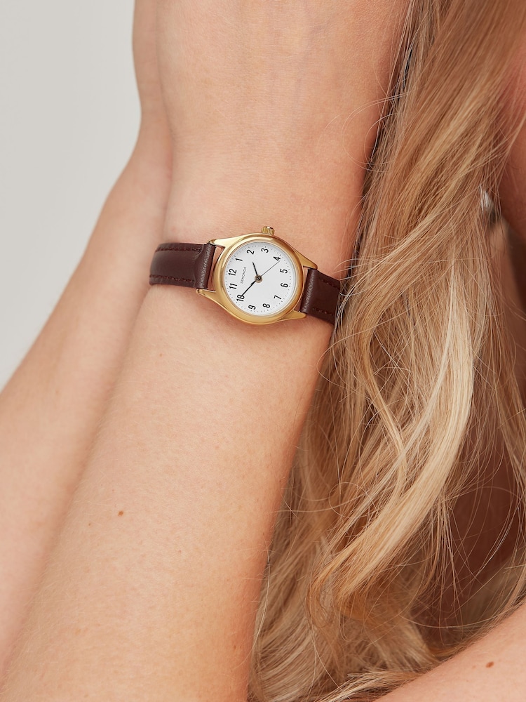 Sekonda Evans 25mm Womens Round Analogue Watch with Grey Strap - Image 6 of 6