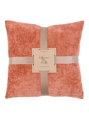 Gallery Home 2 Pack Red Bask Weave Cushions - Image 5 of 8