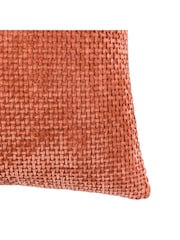Gallery Home 2 Pack Red Bask Weave Cushions - Image 7 of 8