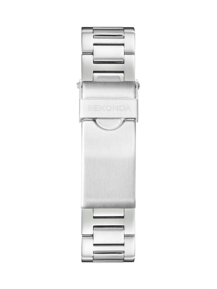 Sekonda Octaire 30mm Womens TV Silver Analogue Watch with Silver Bracelet - Image 2 of 6