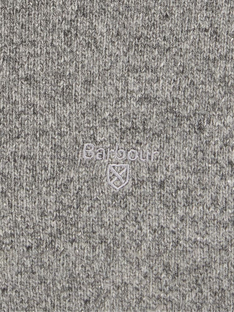 Barbour® Grey Essential Tisbury Half Zip Jumper - Image 5 of 5