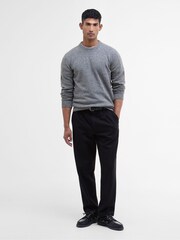 Barbour® Grey Essential Tisbury Crew Jumper - Image 2 of 7