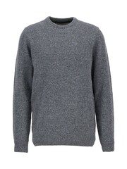 Barbour® Grey Essential Tisbury Crew Jumper - Image 6 of 7