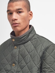 Barbour® Green Powell Quilt Jacket - Image 4 of 7