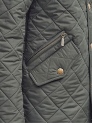 Barbour® Green Powell Quilt Jacket - Image 7 of 7