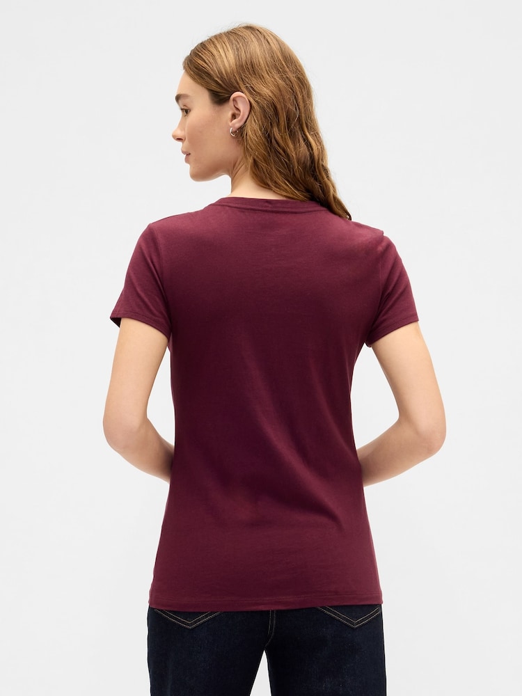 Gap Burgundy Red Heart CashSoft Polo Jumper (6mths-5yrs) - Image 2 of 4 Gap Burgundy Red Heart CashSoft Polo Jumper (6mths-5yrs) - Image 2 of 4