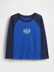 Gap Blue/Navy Logo T-Shirt (6mths-5yrs) - Image 1 of 2