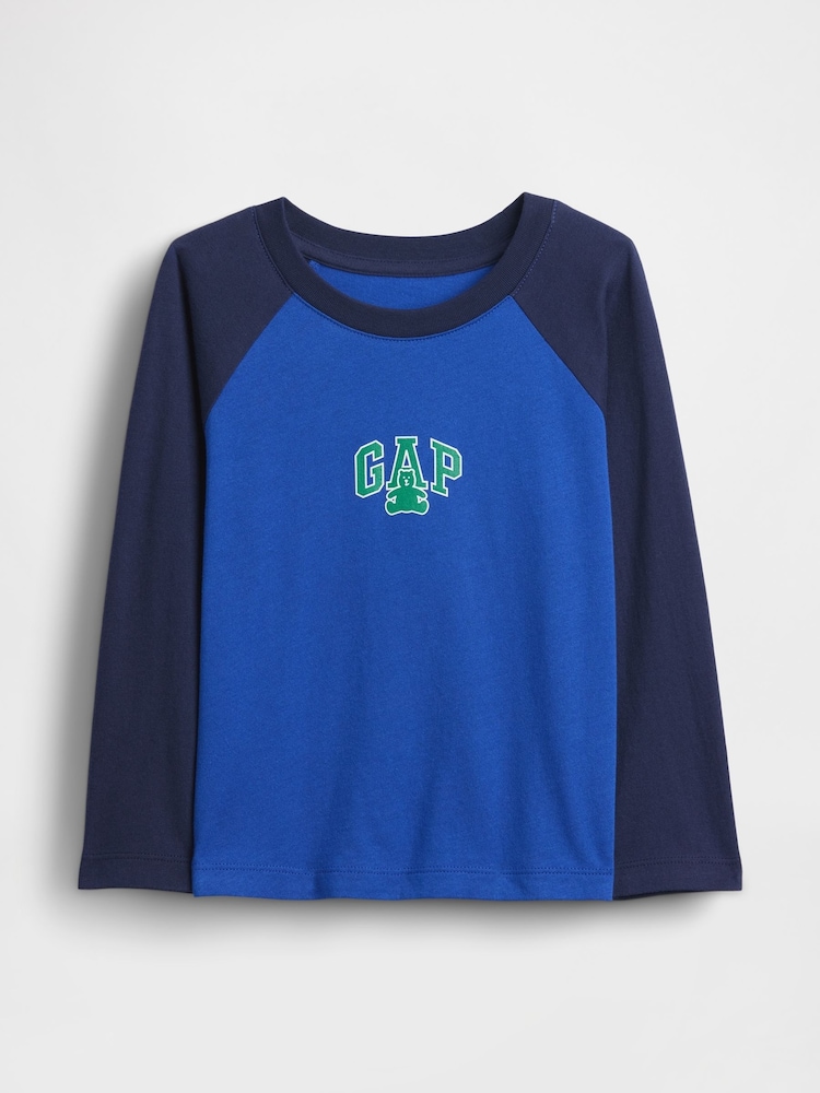 Gap Blue/Navy Logo T-Shirt (6mths-5yrs) - Image 1 of 2 Gap Blue/Navy Logo T-Shirt (6mths-5yrs) - Image 1 of 2