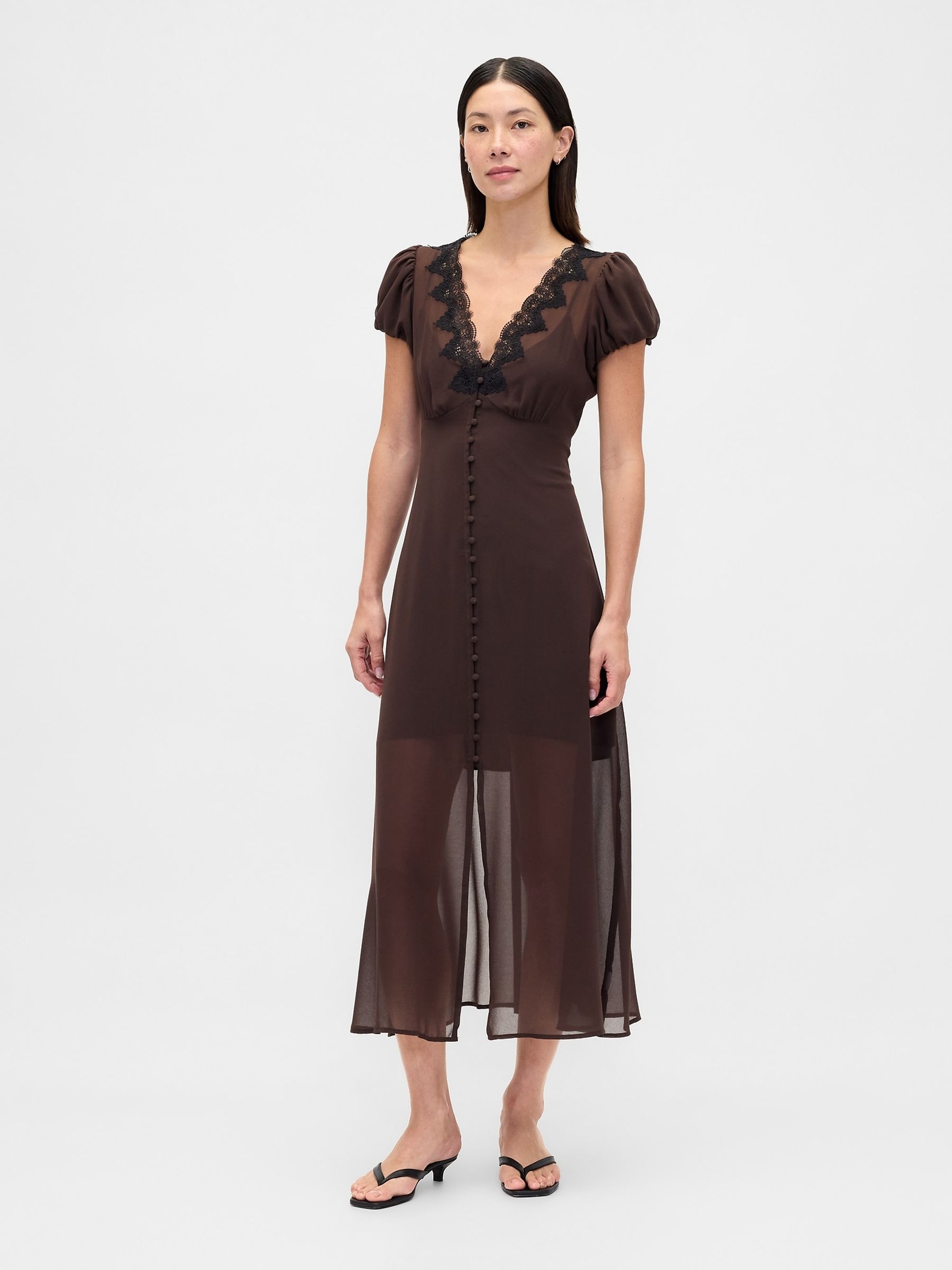 brown embellished dress Dark Brown Sequin Dress | Deserae Dress