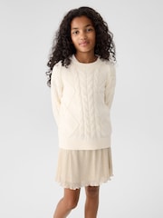 Gap Beige Pull On Shine Skirt (4-13yrs) (4-13yrs) - Image 1 of 4