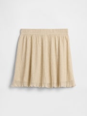 Gap Beige Pull On Shine Skirt (4-13yrs) (4-13yrs) - Image 2 of 4