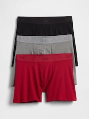 Gap Black Multi 5 inch Boxer Briefs 3-Pack - Image 1 of 1