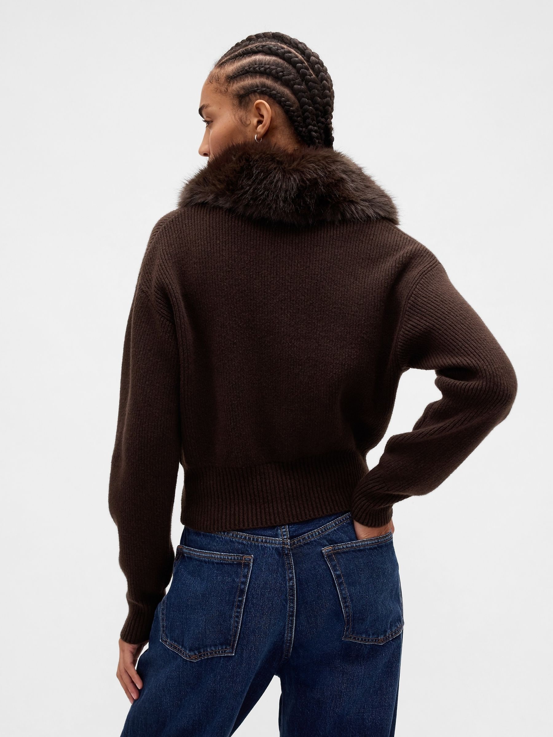 CONP 22AW Furry Apple Sweaters CONP 22aw Furry Apple Sweaters 