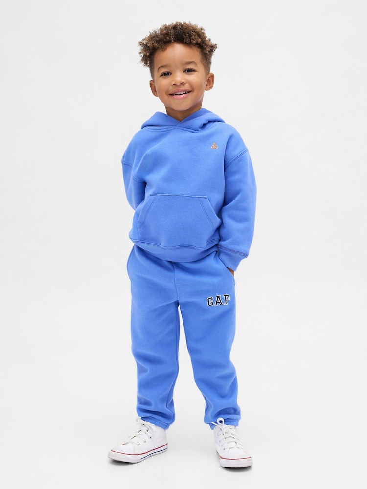 Gap Blue VintageSoft Logo Joggers (6mths-5yrs) (6mths-5yrs) - Image 1 of 4 Gap Blue VintageSoft Logo Joggers (6mths-5yrs) (6mths-5yrs) - Image 1 of 4