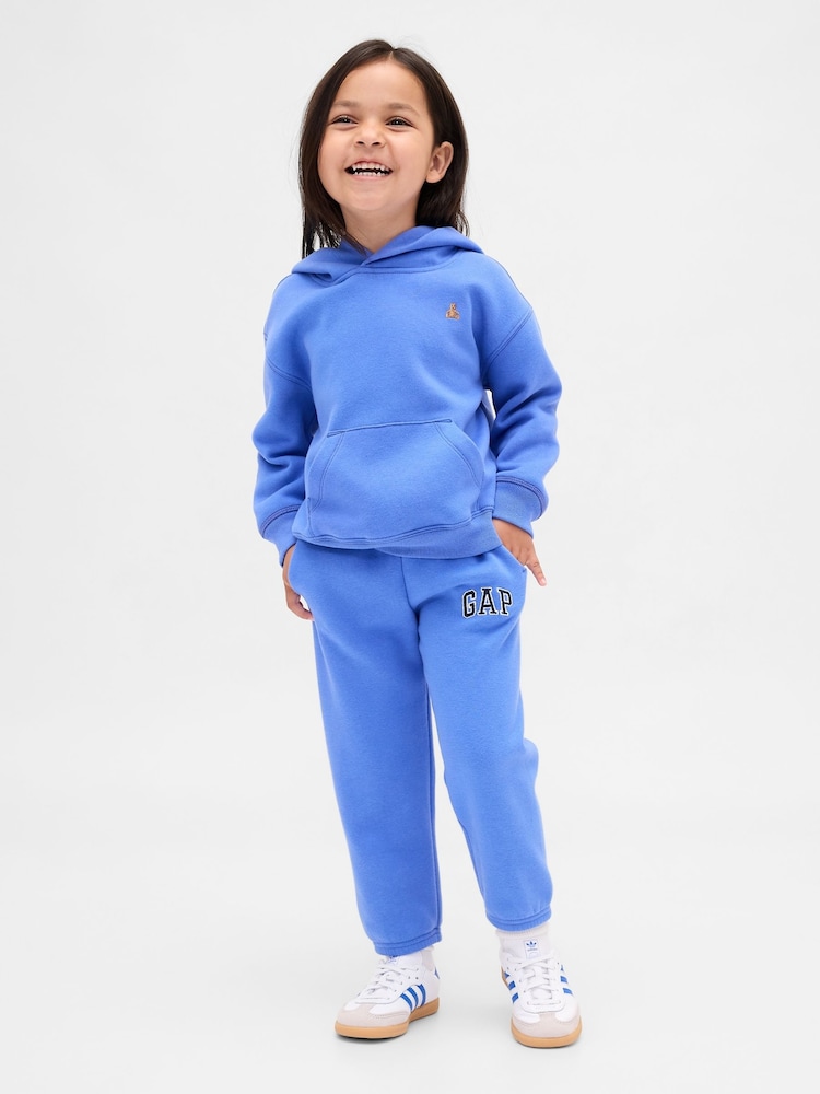 Gap Blue VintageSoft Logo Joggers (6mths-5yrs) (6mths-5yrs) - Image 2 of 4 Gap Blue VintageSoft Logo Joggers (6mths-5yrs) (6mths-5yrs) - Image 2 of 4