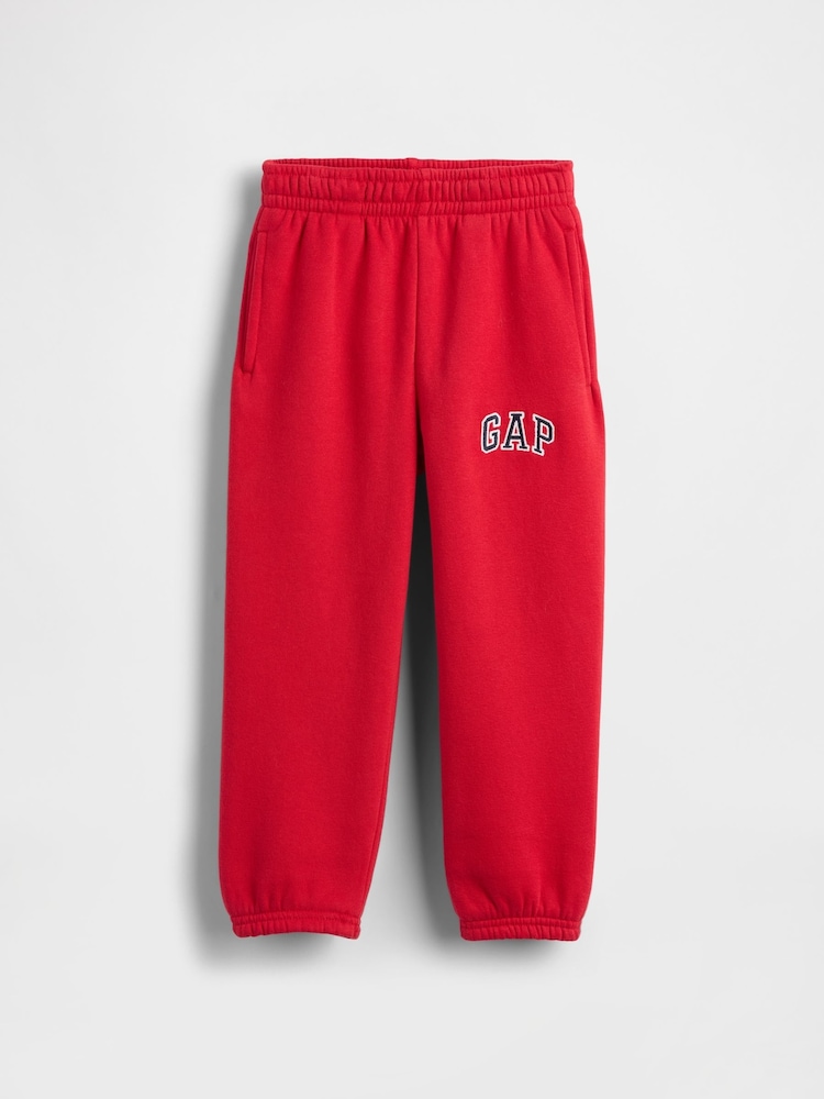 Gap Red VintageSoft Logo Joggers (6mths-5yrs) (6mths-5yrs) - Image 1 of 2 Gap Red VintageSoft Logo Joggers (6mths-5yrs) (6mths-5yrs) - Image 1 of 2