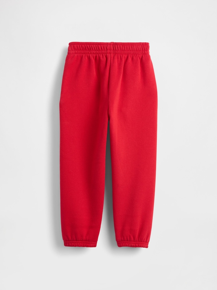 Gap Red VintageSoft Logo Joggers (6mths-5yrs) (6mths-5yrs) - Image 2 of 2 Gap Red VintageSoft Logo Joggers (6mths-5yrs) (6mths-5yrs) - Image 2 of 2