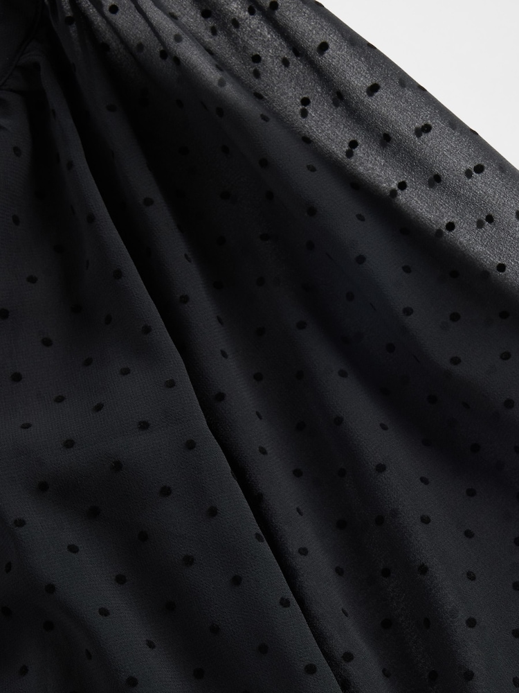 Gap White Sheer Button Front Top - Image 4 of 4 Gap White Sheer Button Front Top - Image 4 of 4