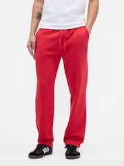 Gap Red Logo Straight-Leg Joggers - Image 1 of 4