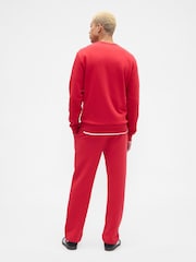 Gap Red Logo Straight-Leg Joggers - Image 3 of 4