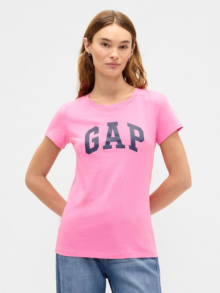 Gap Pink CashSoft Polo Jumper (6mths-5yrs) - Image 1 of 4