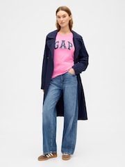 Gap Pink CashSoft Polo Jumper (6mths-5yrs) - Image 3 of 4