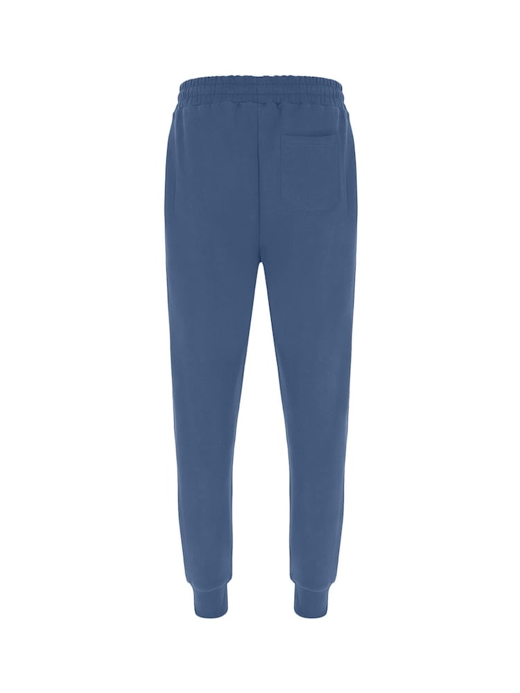 Fila Blue Visconti Tipped Cuff Track Joggers - Image 6 of 6