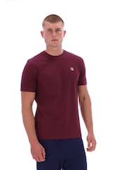 Fila Purple Sunny 2 Essential T-Shirt With Narrow Collar Rib - Image 2 of 6