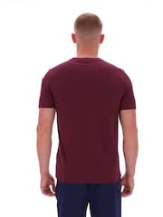 Fila Purple Sunny 2 Essential T-Shirt With Narrow Collar Rib - Image 4 of 6