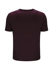 Fila Purple Sunny 2 Essential T-Shirt With Narrow Collar Rib - Image 6 of 6