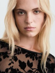 Mango Black Stella Dress - Image 3 of 4