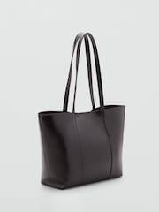 Mango Brown Shopper Bag - Image 3 of 4