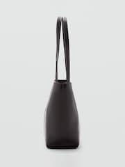 Mango Brown Shopper Bag - Image 4 of 4