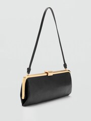 Mango Black M-- Flautin Bag - Image 2 of 3