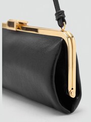 Mango Black M-- Flautin Bag - Image 3 of 3