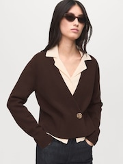 Mango Brown Cardigan Anita - Image 2 of 6
