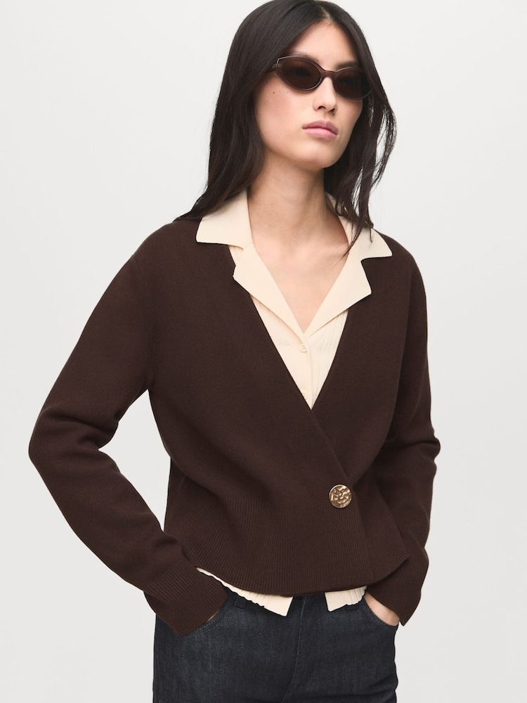 Mango Brown Cardigan Anita - Image 2 of 6
