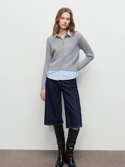Mango Grey Cardigan Giovanni - Image 1 of 6