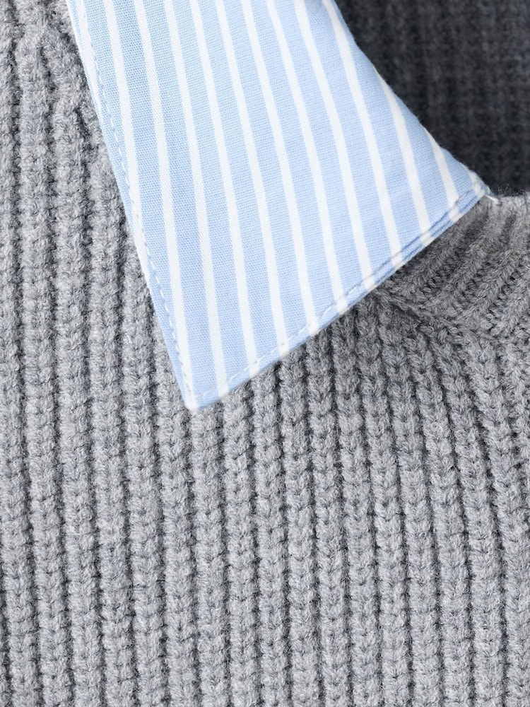 Mango Grey Cardigan Giovanni - Image 6 of 6