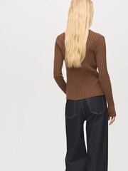 Mango Brown Flurry Cardigan - Image 2 of 6