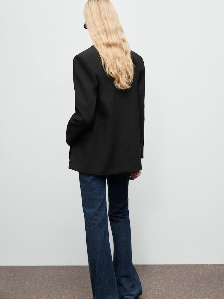 Mango Black Mila Blazer - Image 2 of 6 Mango Black Mila Blazer - Image 2 of 6