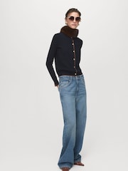 Mango Blue Cardigan Luccapk - Image 3 of 6