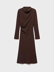 Mango Brown Caro Dress - Image 5 of 6